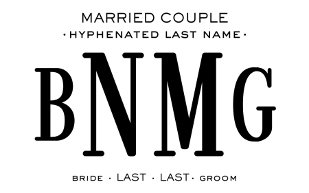 Married Couple - Hyphenated