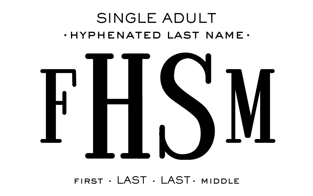 Single Adult - Hyphenated